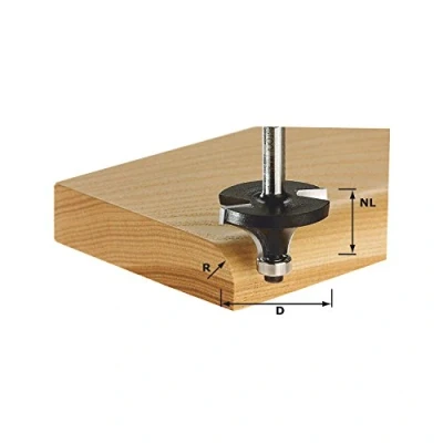 Immagine di Festool Fresa a raggio concavo HW S8 D42,7/R15 KL