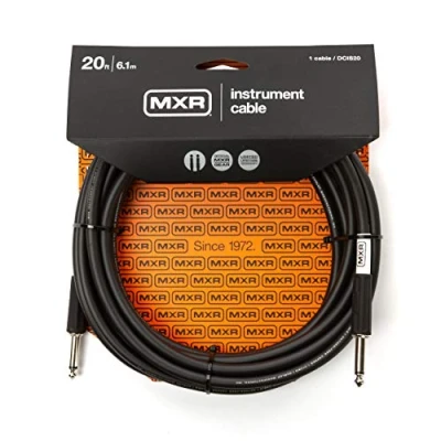 Immagine di JIM DUNLOP MXR Cavo Strumentale Standard, 20 piedi 6,1 m, Connettore Dritto 1/4 di pollice (DCIS20)