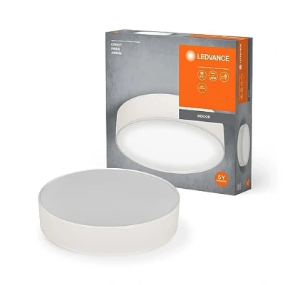 Immagine di 0 Orbis Paris Light Affermazione 400 mm, nero, 2xe27, può essere dotato di una lampada intelligente, design ottimo, con schermo in tessuto, adatto per interni, round, classe protezione IP20
