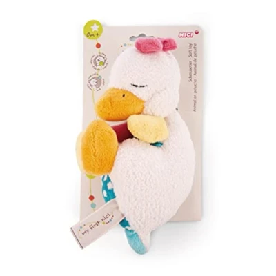 Immagine di NICI Morbido MyFirstNICI Oca Gilli 23cm Beige Peluche per Neonati e Bambini Piccoli da afferrare, coccolare, Scoprire con Cui addormentarsi, 49054