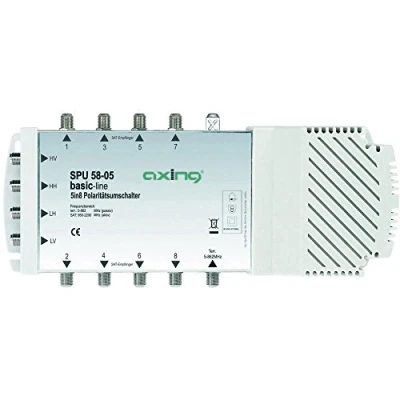 Immagine di Axing SPU 58 05 Multiswitch 5 a 8 con Amplificatore per SAT