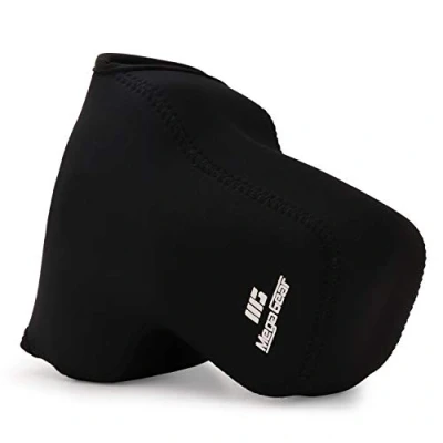 Immagine di Megagear Mg1916 Custo Ultra Leggera in Neoprene, Compatibile Comfujifilm X T4 (Xf16 80 Mm), Colore. Nero