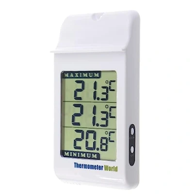 Immagine di Termometro digitale per serra Max Min monitorare le temperature massime e minime, accessori interni o esterni