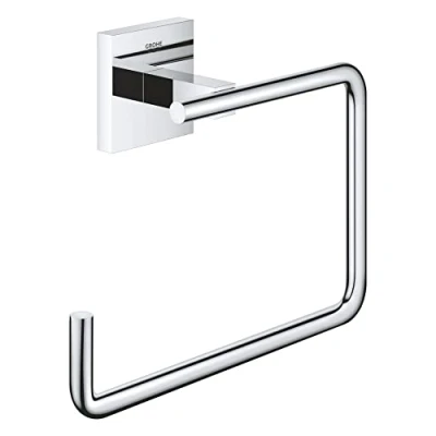 Immagine di GROHE QUICKFIX Start Cube,Porta salviette,Installazione a vite o con colla,Super Steel,40975DC0