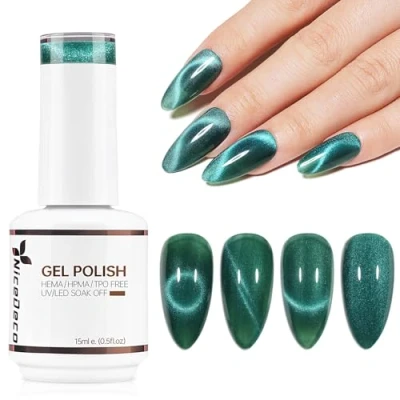 Immagine di Nicedeco 15ML Smalto Cat Eye Semipermanente per Unghie Colori magneticp Lampada UV LED Soak Off Gel Nail Polish N314