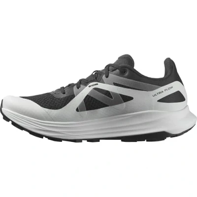 Immagine di Salomon Ultra FLOW Scarpe da trail running, Uomo, Taglia: 41 1/3, Black/glacier gray/quiet shade Tessuto / sintetico
