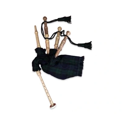 Immagine di McWilliams Mini cornamusa in miniatura, per principianti, giocattolo (orologio nero)