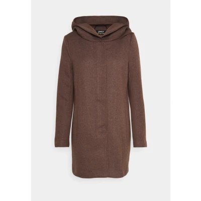 Immagine di ONLY Onlsedona OTW NOOS Cappotto corto, Donna, Taglia: Small, Hot fudge melange