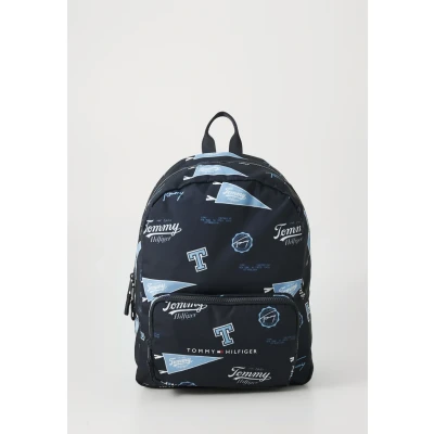 Immagine di Tommy Hilfiger Unisex Zainetto per bambini, Taglia: One Size, Space blue all over print