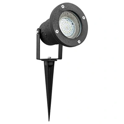 Immagine di SEBSON Lampada da Giardino LED con Picchetto e Faretto orientabile, IP65, GU10 3,5W 300lm 6500K Bianco Freddo