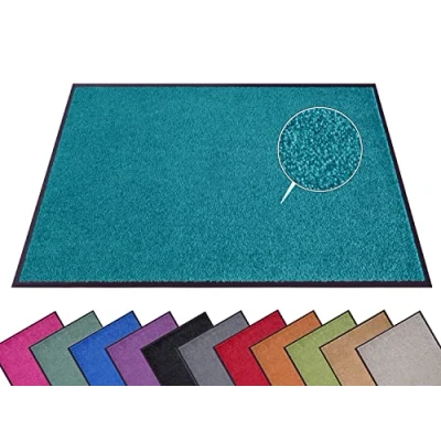 Immagine di HANSE Home Zerbino (S XXL), 120 x 180 cm, 12 colori, per esterni, lavabile e resistente alle intemperie, antiscivolo, ingresso ed petrolio