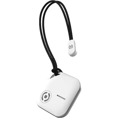 Immagine di Celly Smartfinder White, Trova Ogetti GPS Compatibile con IOS, Auto Localizzatore App Dov&#039;è, Mini Tracker per Auto, Chiavi, Zaini