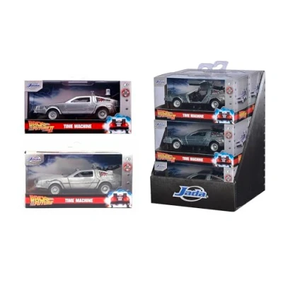 Immagine di Jada Toys, Inc. Macchina del Tempo Accessori, Colore Argento Metallico, 253252018