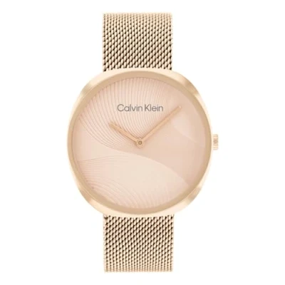 Immagine di Calvin Klein 2H CG 36MM DIAL MESH Orologio, Donna, Taglia: One Size, Rose gold coloured