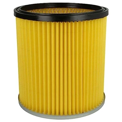 Immagine di vhbw 1x filtro a pieghe piatte compatibile con Kärcher NT 301 (1.722 121.0), 351 aspirapolvere Cartuccia filtrante, carta