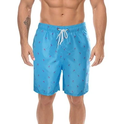 Immagine di MAGIC SELECT Costume da Bagno Uomo. Pantaloncini ad Asciugatura Rapida, Bagno, Spiaggia. A2054, Taglia L.