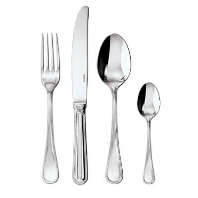 Immagine di Sambonet Contour Set di Posate Besteck, Acciaio Inossidabile, Grigio, 24 Monoblocco