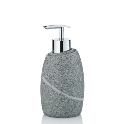Immagine di Kela Dispenser di sapone liquido Talus of Poly in grigio, 7,5 x 16 cm