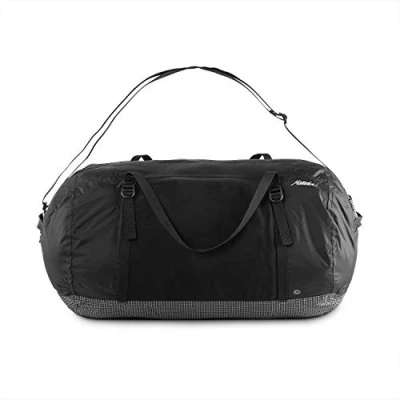 Immagine di Matador Freefly, Borsa da viaggio pieghevole, 30 L, convertibile Duffle Bag; sacca palestra impermeabile e Weekender uomo donna, con custodia per trolley, Nero,