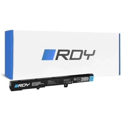 Immagine di RDY Batteria A41N1308 A31N1319 A31LJ91 CKSE14122 per Asus X551 X551C X551CA X551M X551MA X551MAV R512 R512C F551 F551C F551CA R509 F551M X451 (Capacità: 2000 mAh 14.8V)