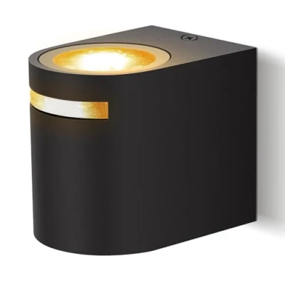 Immagine di Aigostar Applique LED da Parete Esterno,Lampada Alluminio GU10,Impermeabile IP54 per Interno ed Esterno， Perfetta Patii,Giardini,Corridoi,Balconi,Portici,Vialetti.