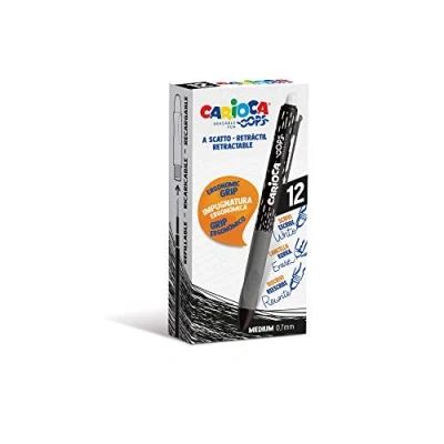 Immagine di CARIOCA CF12 PENNA CANC.SCATTO NERO OOPS