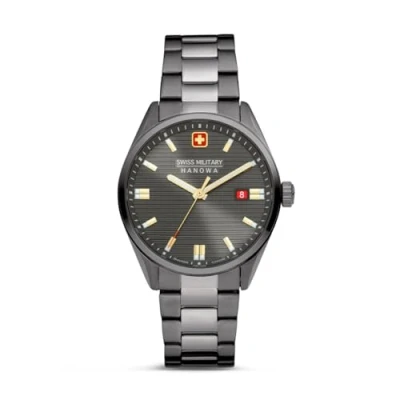 Immagine di Swiss Military Hanowa Orologio Analogico al Quarzo Uomo con Cinturino in Acciaio Inossidabile SMWGH2200141