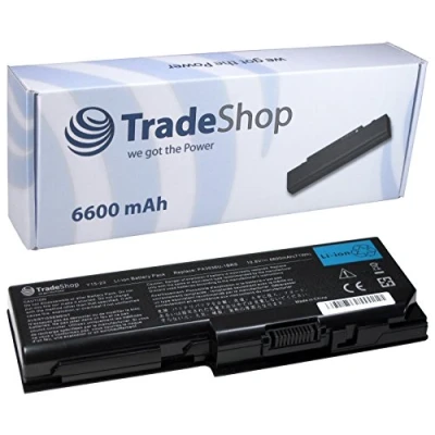 Immagine di Batteria per computer portatile ad alte prestazioni, 6600 mAh Toshiba Satellite P200 P 200 P200D 200D P205 205 sostituisce PA3536U 1BRS PA3537U 1BAS PABAS100 PABAS101