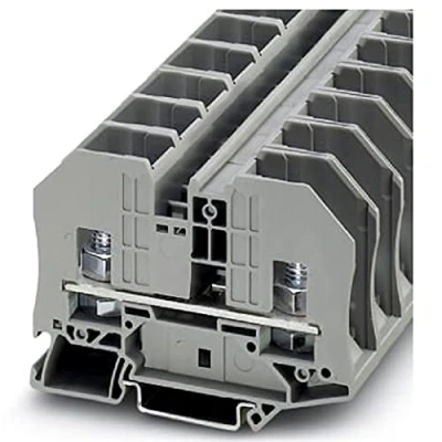 Immagine di Phoenix Contact RTO 8 3049343 Morsetto di collegamento a bullone Numero Poli (num): 2 2.5 mm² 35 Grigio 25 pz.