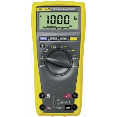 Immagine di Fluke 179 Multimetro portatile Calibrato (ISO) digitale CAT III 1000 V, IV 600 V Display (Counts): 6000