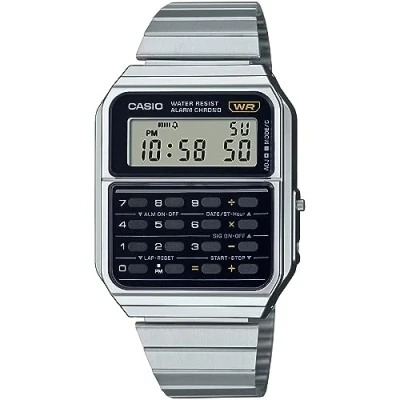 Immagine di Casio Calculator CA500 Unisex Orologio digitale silvercoloured, Taglia: One Size, Silver coloured