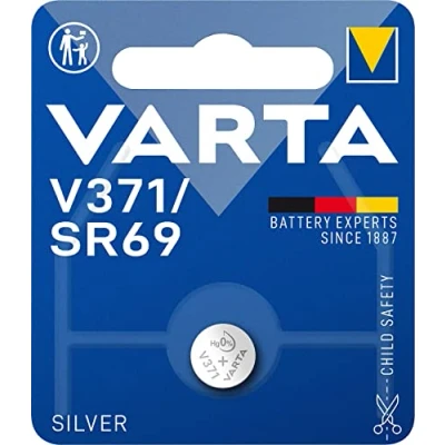 Immagine di Varta Pila a bottone V 371/SR69, 1,55 V, 30 mAh, senza mercurio