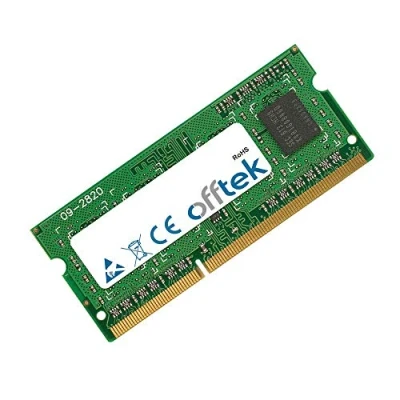 Immagine di OFFTEK 2GB RAM Memory 204 Pin Sodimm 1.5V DDR3 PC3 10600 (1333Mhz) Non ECC