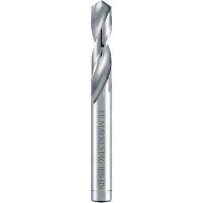 Immagine di Alpen 92100680100 HSS E Punta a spirale per metallo 6.8 mm Lunghezza totale 74 Cobalto DIN 1897 Alberino cilindrico 1 pz.