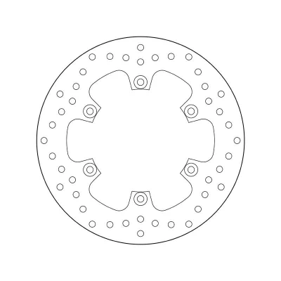 Immagine di BREMBO Disco freno Fixed , Serie Oro anteriore e posteriore 267mm 5mm 6 forato 68B407E4 Dischi freno, dei freni