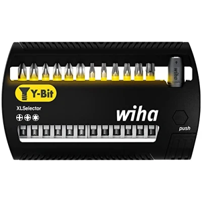 Immagine di Wiha 41834 Kit inserti 13 parti Croce Phillips, Pozidriv, TORX Plus