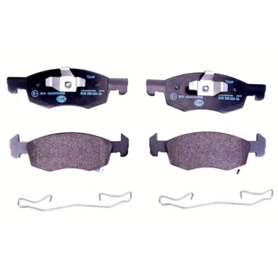 Immagine di HELLA 8DB 355 023 261 Kit pastiglie freno con segnalatore acustico usura accessori OPEL: Corsa E Hatchback