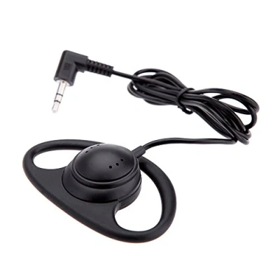 Immagine di Andoer Auricolare Mono 3.5Mm Cuffia Monoaurale Monoauricolare Con Filo Auricolari Senza Microfono 3.5 Jack Per Pc Portatili Skype Voip Icq Video Conferenza