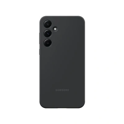 Immagine di Samsung Silicone Back Cover Nero Galaxy A55 5G