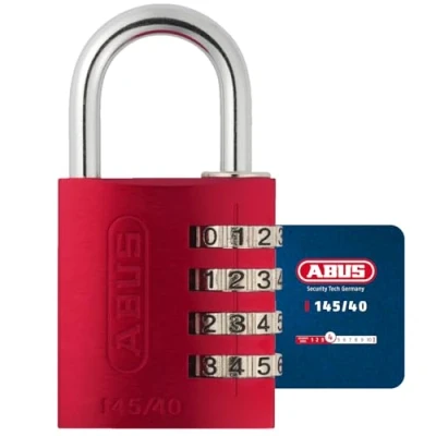 Immagine di Lucchetto ABUS ABVS48813 Rosso Serratura a combinazione numerica