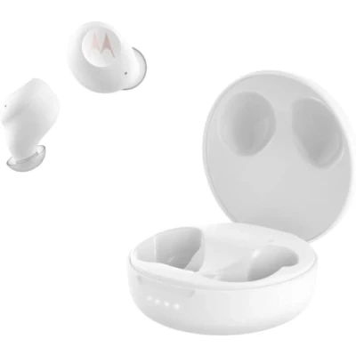 Immagine di Motorola Lifestyle VerveBuds 250 Auricolari Wireless Bluetooth in Ear True Portatile 18 Ore Impermeabile IPX5 Touch Control Compatibile con Alexa, Siria, Google Bianco