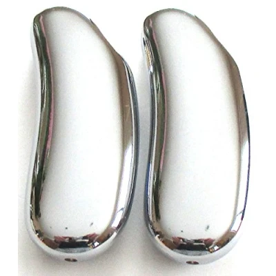 Immagine di Rivestimento per accendino Bic Mini, serie lusso (2, set argento)