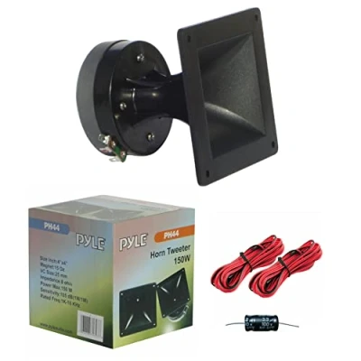 Immagine di PYLE PH44 DRIVER A COMPRESSIONE TWEETER TROMBA QUADRATO DA 11,50 X CM 75 WATT RMS 150 MAX IMPEDENZA 8 OHM CASA DJ FESTE DISCO HOME PARTY AUTO SENSIBILITA&#039; 105 DB