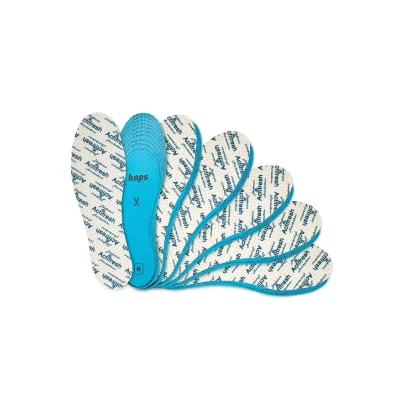 Immagine di Kaps 6 Pairs Refreshing Antibacterial SHOE Insoles CUT TO FIT Altri accessori, Taglia: One Size, White