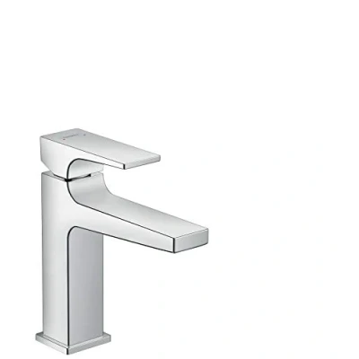 Immagine di hansgrohe Metropol Miscelatore monocomando lavabo 110 con maniglia a leva e push open, cromo, 32507000