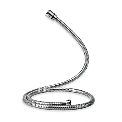 Immagine di EMKE Tubo doccia di ricambio, 1,7 m in acciaio inox G1/2 universale per anti piegamento, esplosione, resistente alla tensione, cromato
