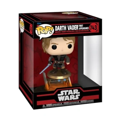 Immagine di Funko Pop! Deluxe: SW Darkside Anakin Skywalker Darth Vader (First Appearance) Star Wars Figura in Vinile da Collezione Idea Regalo Merchandising Ufficiale Movies Fans
