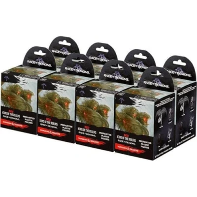 Immagine di WizKids D&amp;D Icons of The Realms: Set 3 8 Ct. Booster Brick Monster Figure, Multicolore, 72066