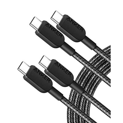 Immagine di Anker Cavo USB type c, C 2.0(60W/3A) ricarica rapida per iPhone 15, Samsung Galaxy S22, iPad Pro 2021, Mini 6, Air 4, MacBook 2020, Switch(180cm)