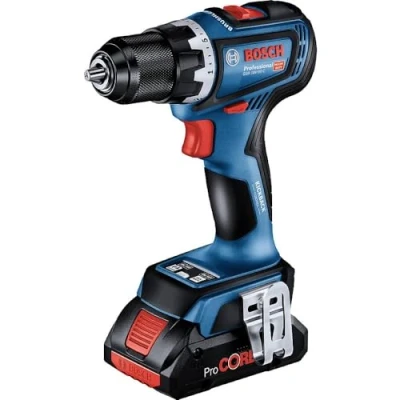 Immagine di Bosch Professional GSR 18V 90 C 06019K6006 avvitatore a batteria, Trapano batteria 18 V 5.0 Ah Li Ion brushless, incl. seconda